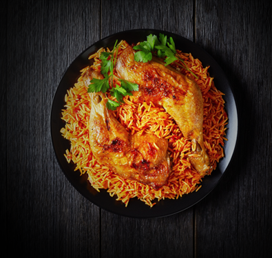  Tandoori Chicken Briyani 